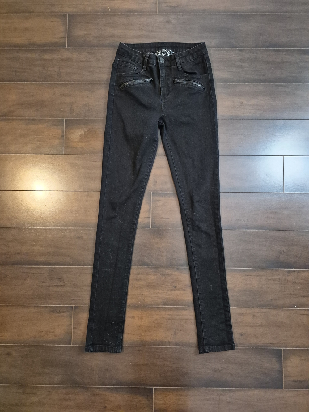Killstar Carpe Noctem Black Skinny Jeans Size XS